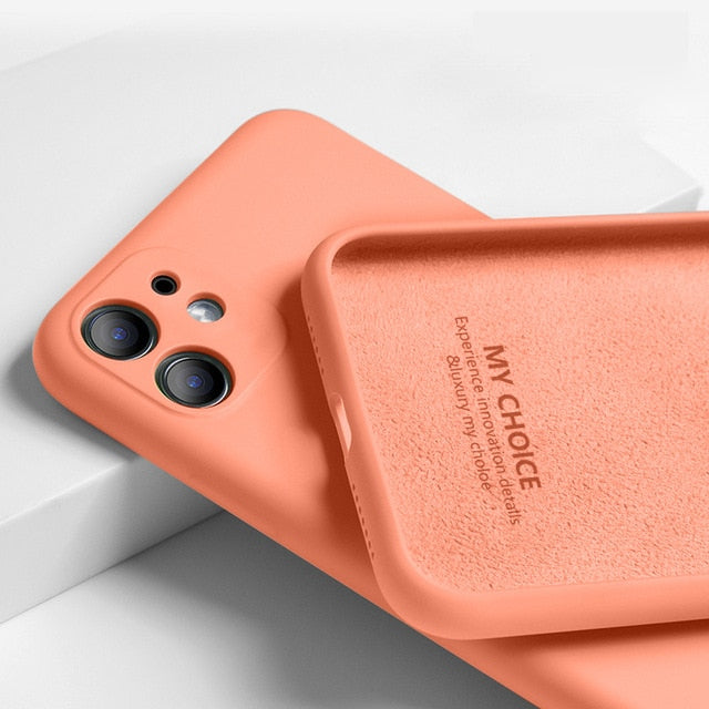 Luxury Silicone Full Protection Case For iPhone 6, 7, 8, iPhone X, XR, XS, XS Max